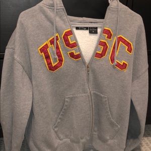 Zip-up USC jacket